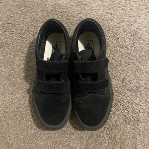 Black Vans. Only worn once by my son
